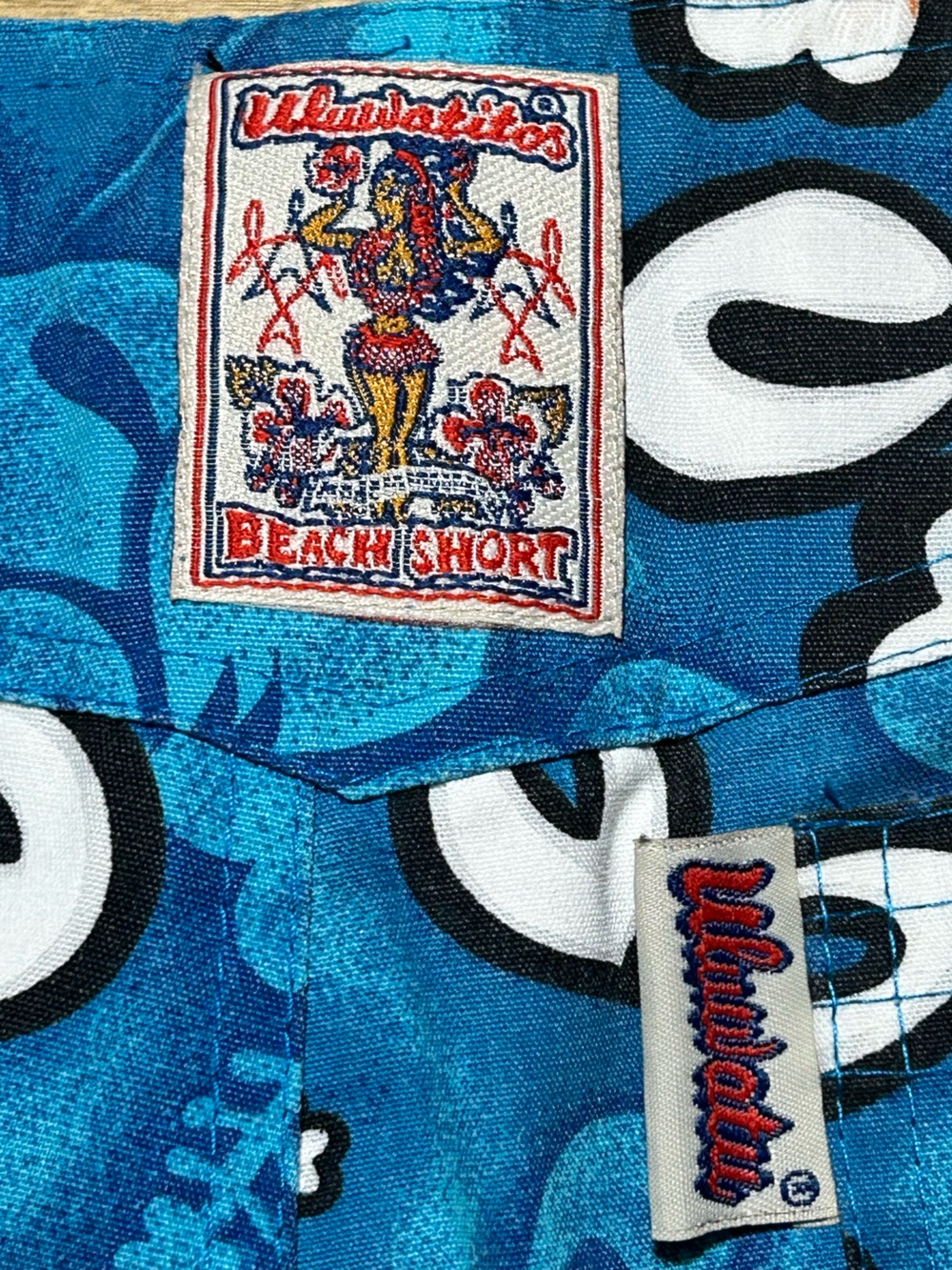 Uluwatu  Hawaiian Floral Drawstring Women's beach /Board Shorts - Picture 3 of 7